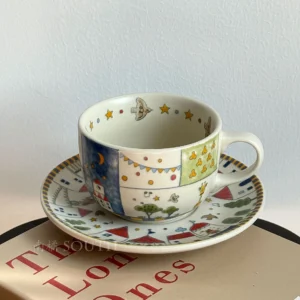 Vintage Fairy Tale Town Coffee Mug