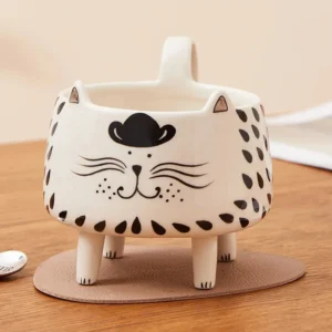 Cat Mug with 4 legs Cat Coffee Mug